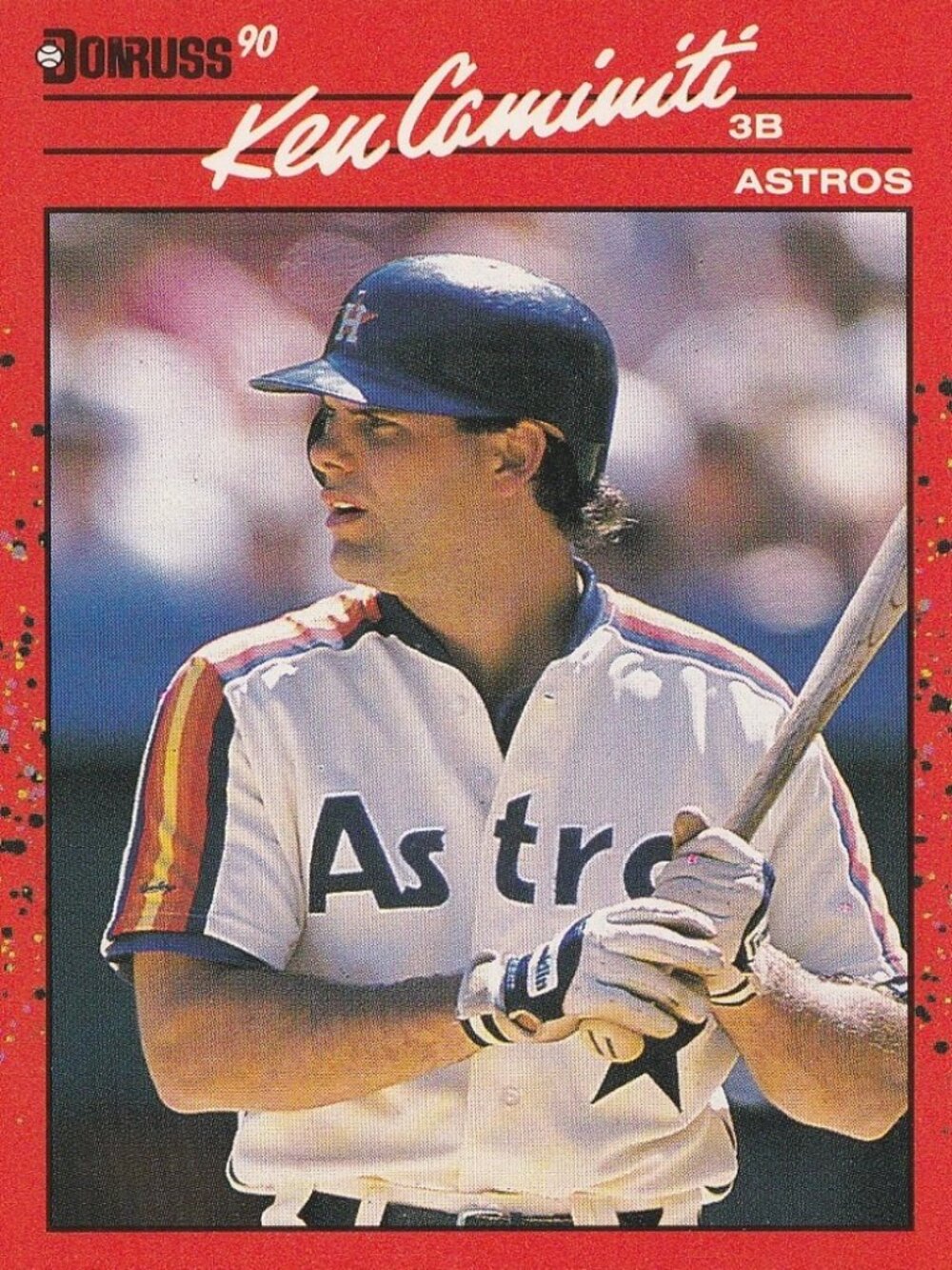 Ken Caminiti - Donruss 90 Baseball Card